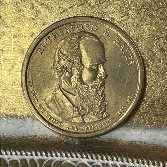 2011 D Rutherford B. Hayes $1 One Dollar Presidential Coin 19th President Denver - Picture 1 of 6